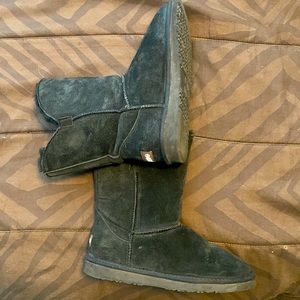 Lamo Black Boots - Fur Lined Size 8.5